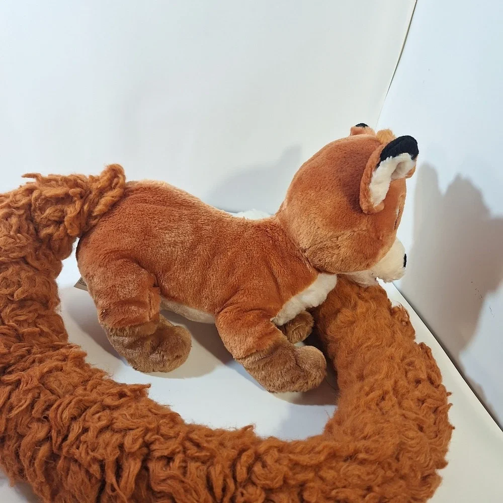 Disney Parks Todd Fox & the Hound Stuffed‎ Animal Plush Long Tail